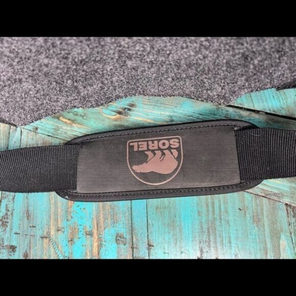 Sorel Gray Wool Unisex Messenger Bag One Size - Picture 3 of 13